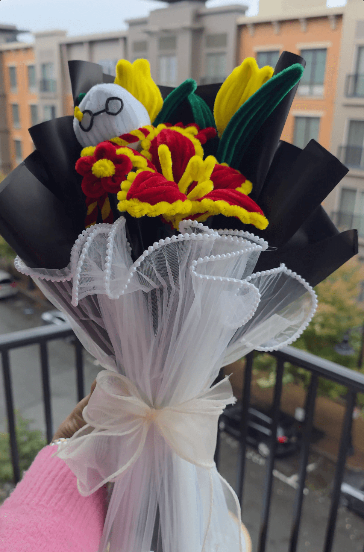 Harry Potter Gryffindor Bouquet ❤️💛⚡ — A unique gift for fantasy lovers and PotterHead.